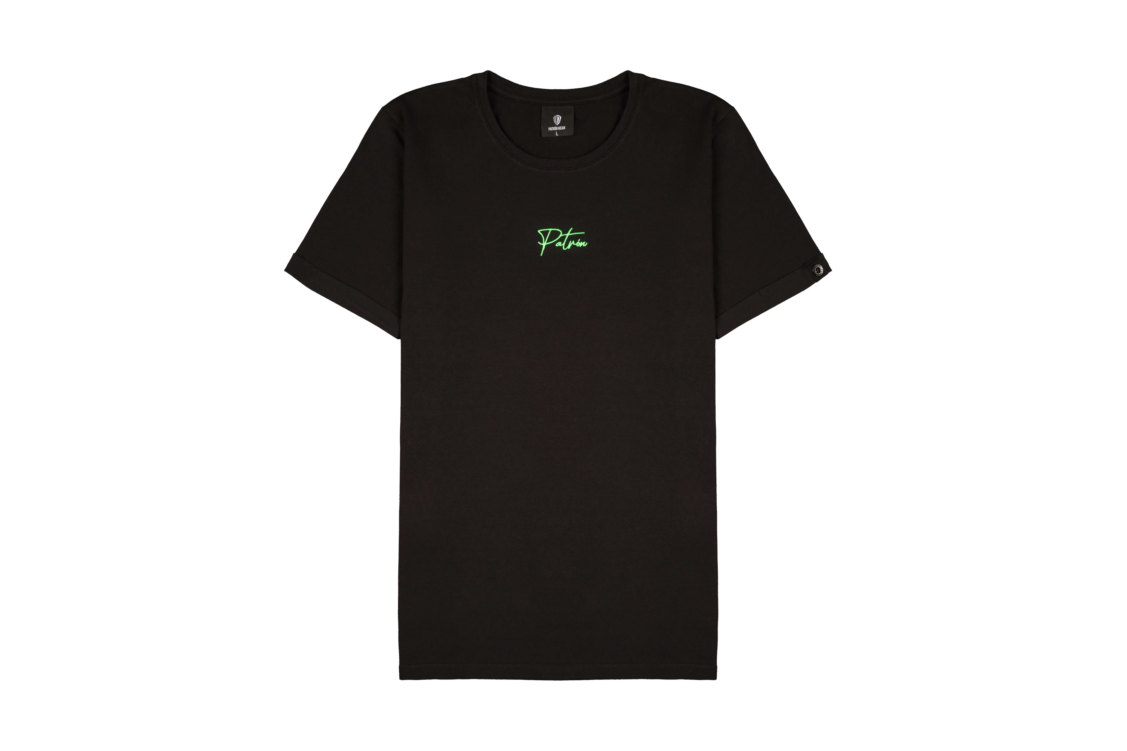 Emilio T-shirt Black/Green